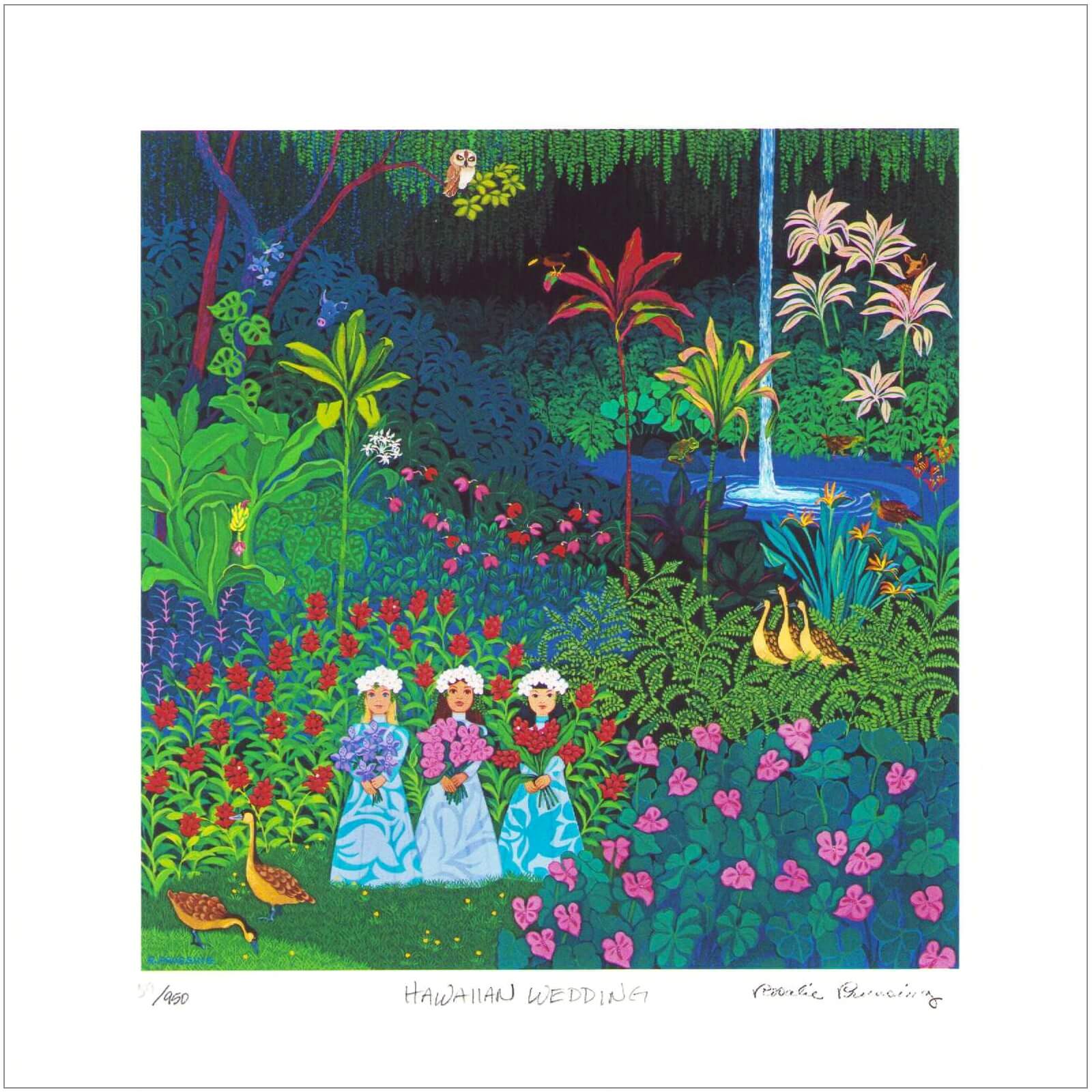 Rosalie Prussing『ハワイの植物』 - 海をテーマにしたアートを扱う 
